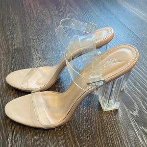 Public Desire Clear strappy Sandal